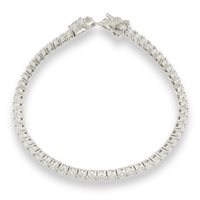 Bracciale Domar Gioielli Donna Tennis argento 925  in Argento Zircone BZB108544